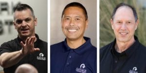 Scott Savage, Dominic Gamboa, and Steve "Pappy" Papenfuhs